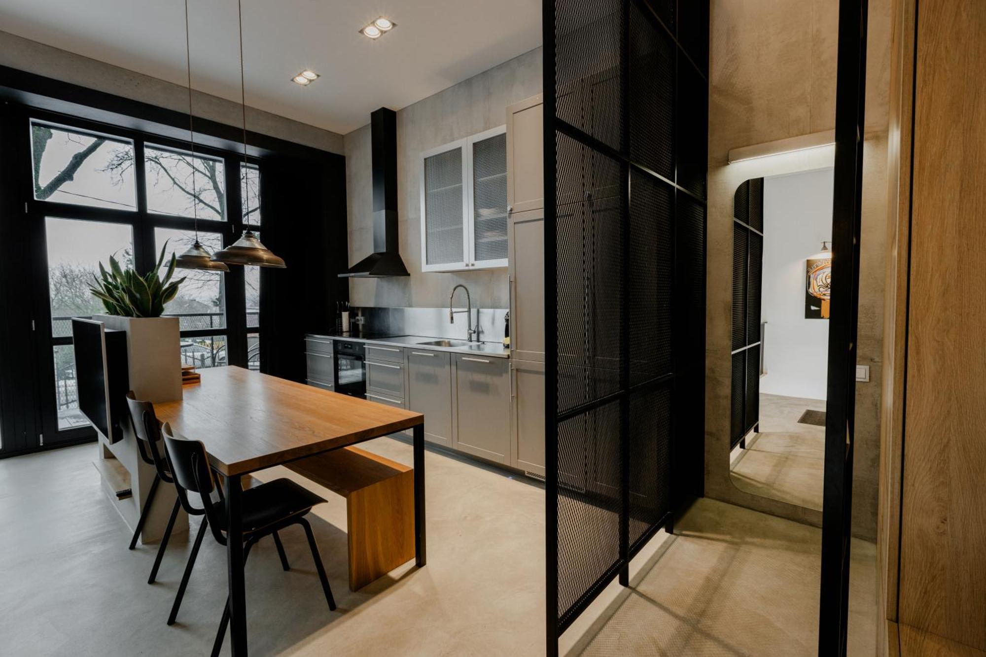 Modern And Spacious Loft Type Apartment 8 With Free Private Parking By "Owl Jazz Apartments" Kaunas Exterior photo